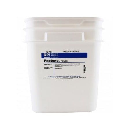 Rpi Peptone, Powder, 10 KG P20240-10000.0